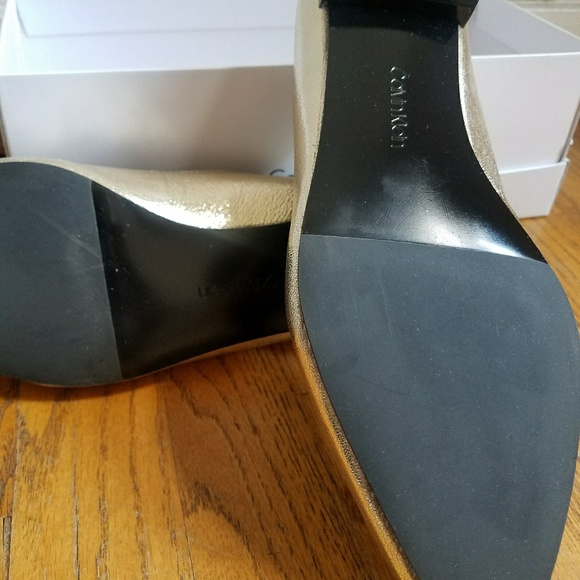 Calvin Klein Womens Ezma Crinkle Metallic Leather - Picture 4 of 5